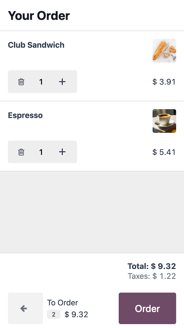 Self ordering is the future