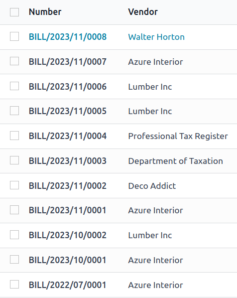 Charge vendors on your terms