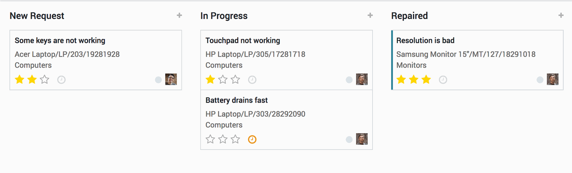 Organize your maintenance requests