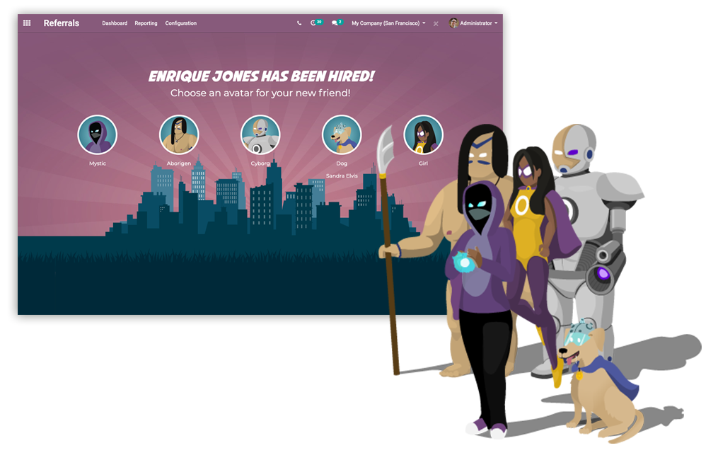 Customize your team