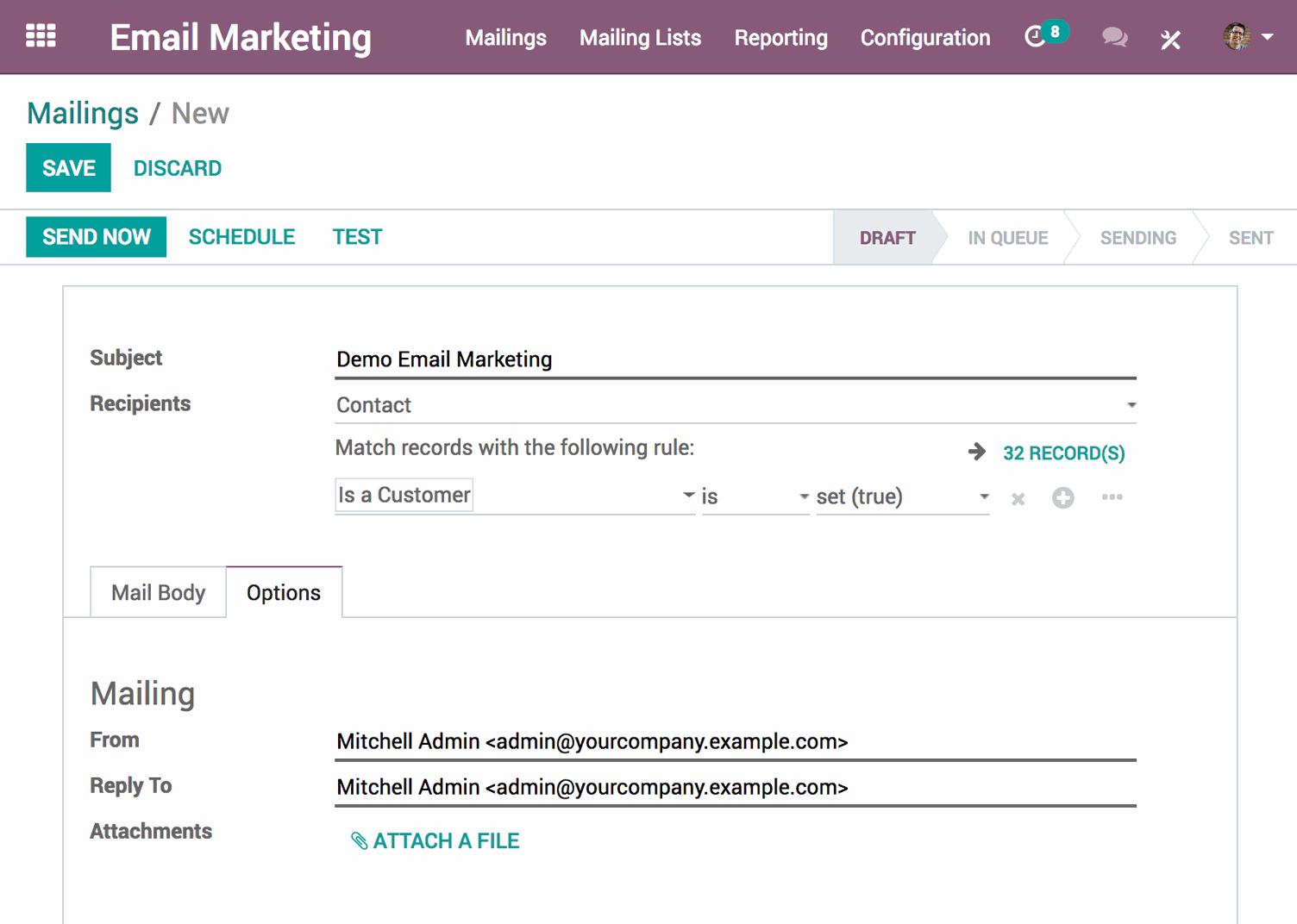 Segment your database