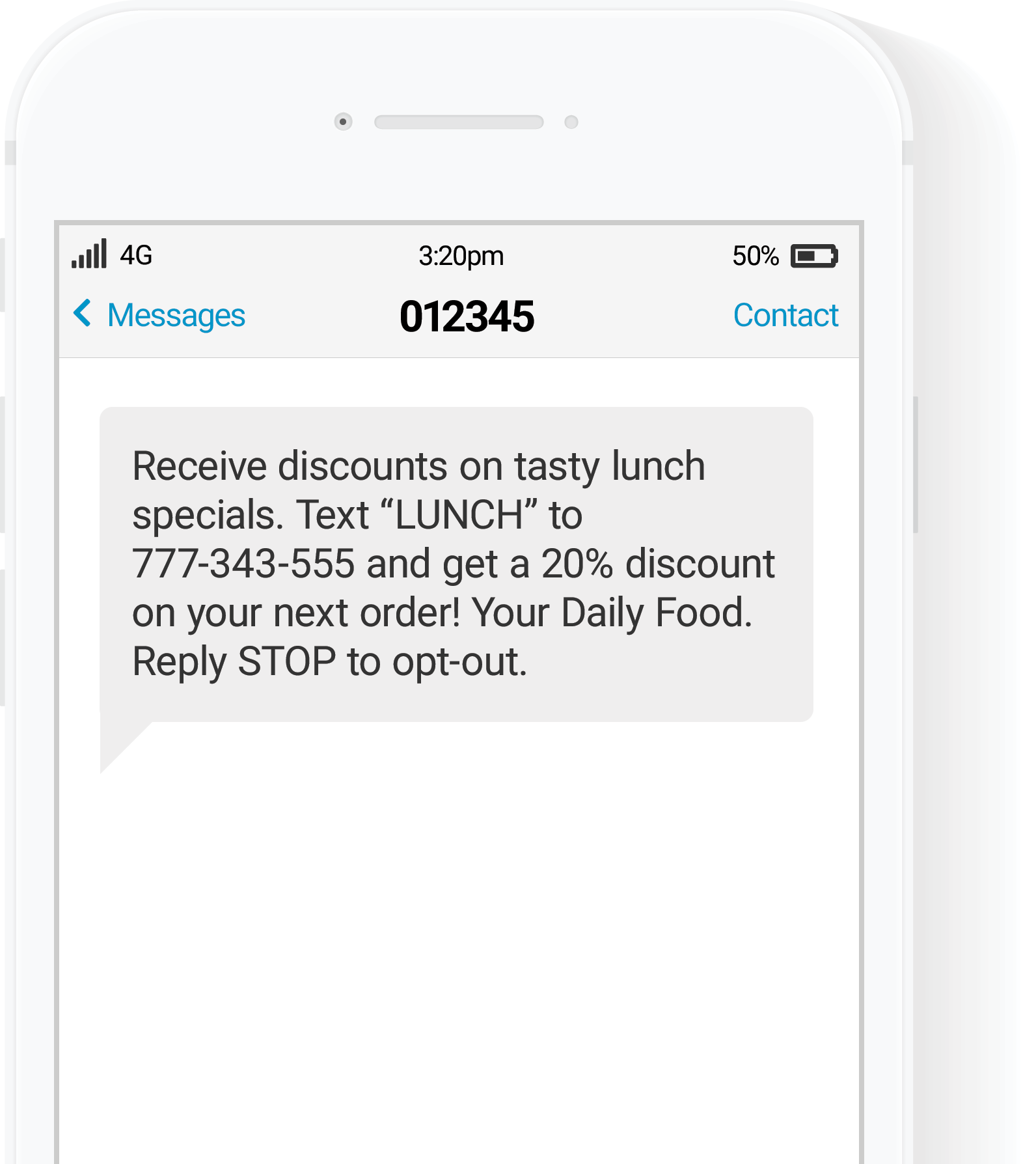 SMSs are faster than emails and have the best open rate