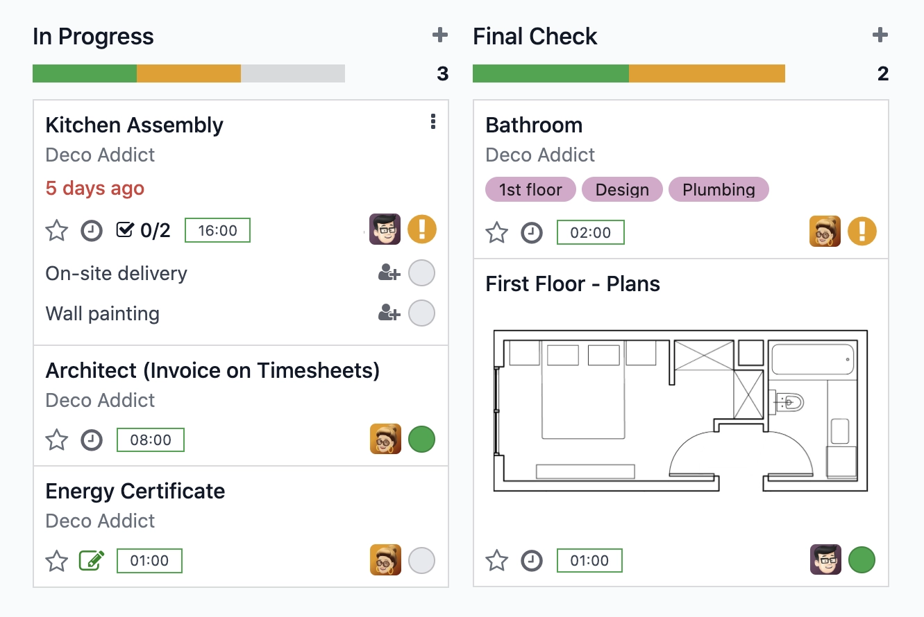 Enjoy a comprehensive dashboard