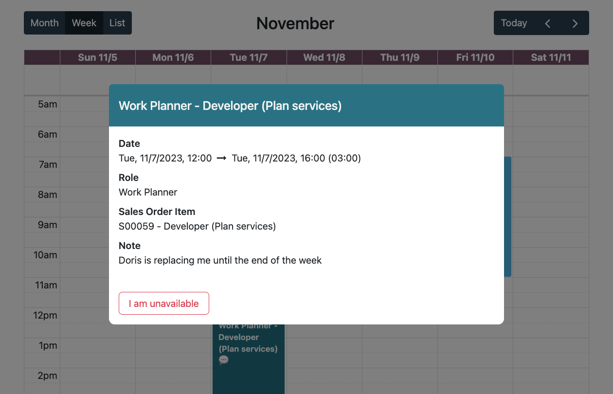 Cover my shift?
