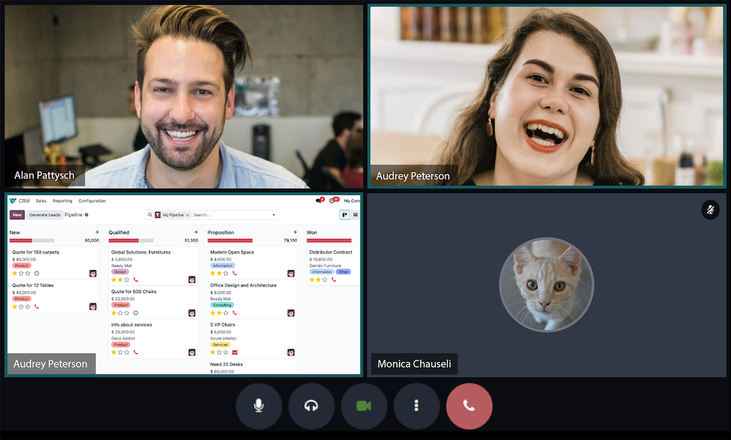 Video meetings for internal and external users!
