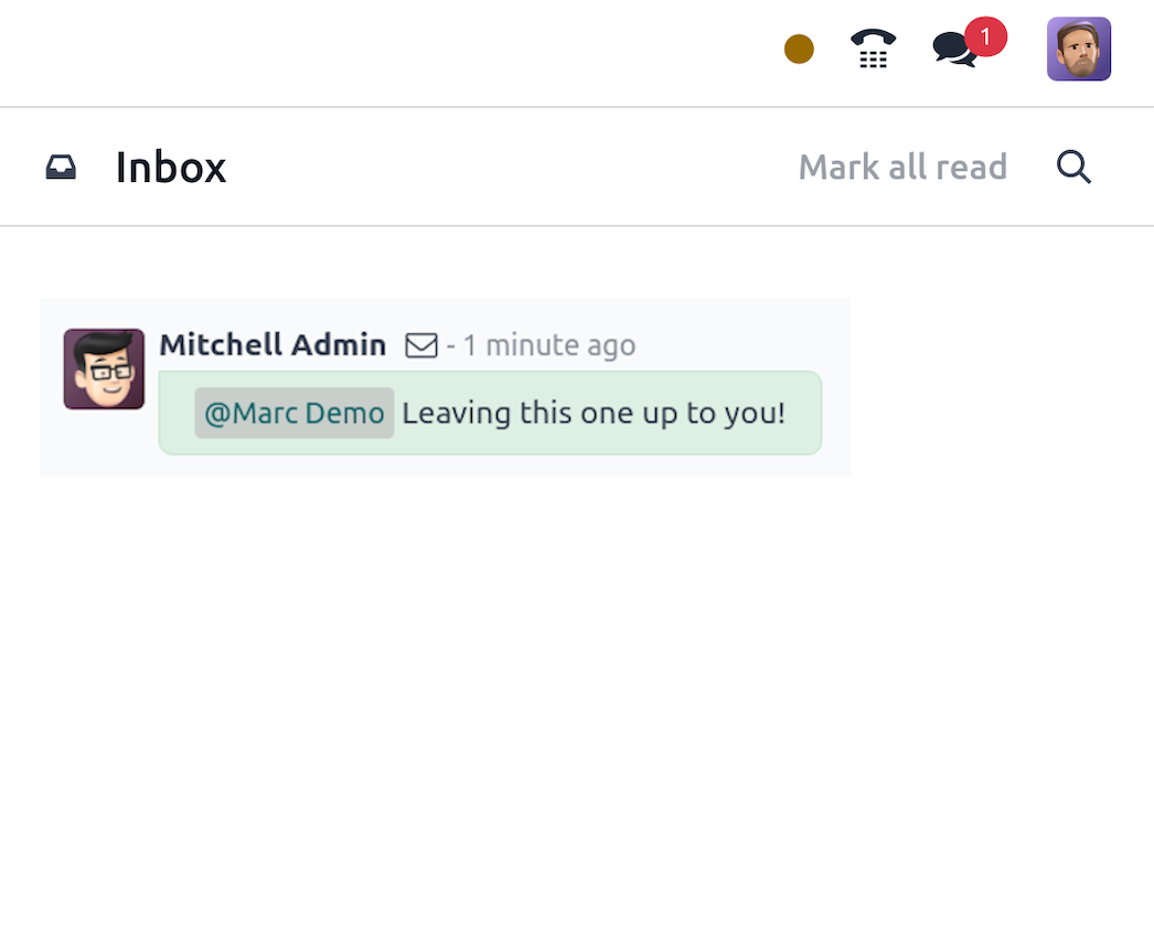 Notifications all in one place